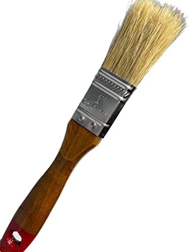 6x Flachpinsel Lackpinsel 25mm Pinsel Universalpinsel Malerpinsel von Vago-Tools