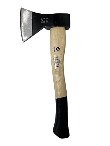 Axt Haushaltsaxt Beil Gartenaxt Spaltaxt Holzaxt 600 g Holzstiel Holz VaGo von Vago-Tools