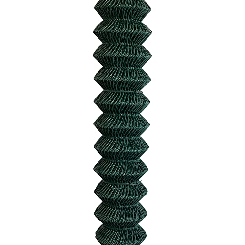 Maschendrahtzaun Drahtzaun Gartenzaun 60x60mm Hohe Stabilität 1,25m x25m von Vago-Tools