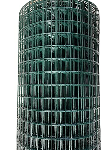 Maschendrahtzaun Zaun Gartenzaun 12x12mm Maschinengeflecht Gitterzaun 1m x10m von Vago-Tools