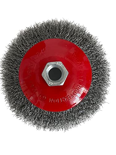 Vago-Tools 6x Rundbürste Drahtbürste 125mm M14 gewellt für Winkelschleifer Flex Vago-Tools 6x Rundbürste Drahtbürste 125mm M14 gewellt für Winkelschleifer Flex von Vago-Tools