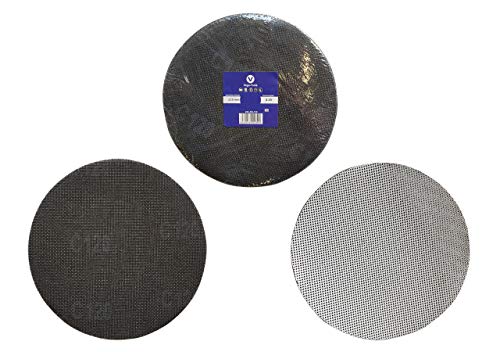 Schleifgitter 225mm Schleifscheiben Schleifteller K 150 Gitternetz 25 Stück von Vago-Tools