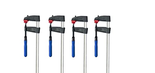 Schraubzwinge Zwinge Leimzwinge 300 * 80 Zwingen Klemmzwinge Temperguss 4x von Vago-Tools