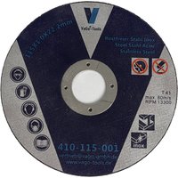 Trennscheiben Flexscheiben 115mmx1mm Edelstahl Metall Stahl 10 Stück von Vago-Tools