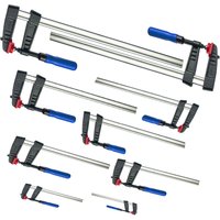 16 tlg Set Schraubzwingen 150x50/200x50/250x50/300x80 mm je 4 Stück von Vago-Tools