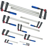 16 tlg Set Schraubzwingen 150x50/200x50/250x50/300x80 mm je 4 Stück von Vago-Tools