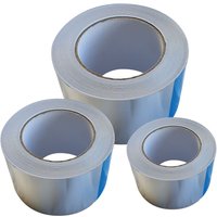 Vago-Tools Aluminiumklebeband Klebeband Aluklebeband 50/75/100mm x 50m Set 3 tlg von Vago-Tools