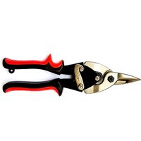 Blechschere Figurenschere Metallschere Gerade Zangen 250mm Schere 1x von Vago-Tools
