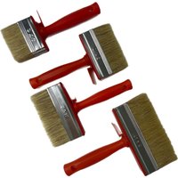 Vago-Tools Flächenstreicher 7/10/12/15cm je 12 Malerpinsel Flachpinsel 48 tlg Set von Vago-Tools