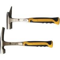 Profi 2 tlg Set Latthammer & Maurerhammer Zimmermannshammer Hammer von Vago-Tools