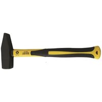 Vago-Tools Schlosserhammer Fiberglasstiel 1000 g Schlosser Hammer Stielschutz von Vago-Tools