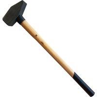 Vago-Tools Schlosserhammer Vorschlaghammer 5kg Holzstiel Hammer Länge 80cm von Vago-Tools