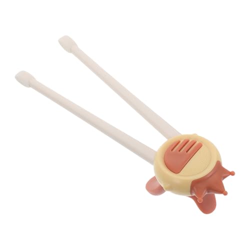 Vaguelly 1 Paar Kinderfreundliche Trainingsstäbchen mit Niedlichem Design Wiederverwendbare Esshilfen für Kleinkinder für Selbstständige Essen und Unterwegs von Vaguelly