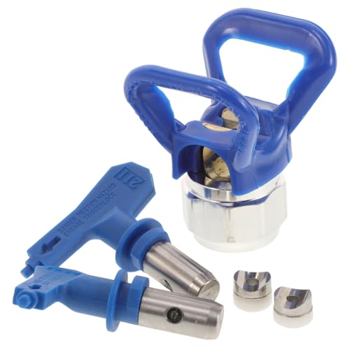 Vaguelly 1 Satz Düsendüse Wagner Farbspritzgerät Sprühspitzen Für Airless Airless-farbspritzdüse Airless-sprühdüsen-sitzschutz Sprühdüsenspitzen Fächersprühdüse Farbdüse Wolfram Stahl von Vaguelly
