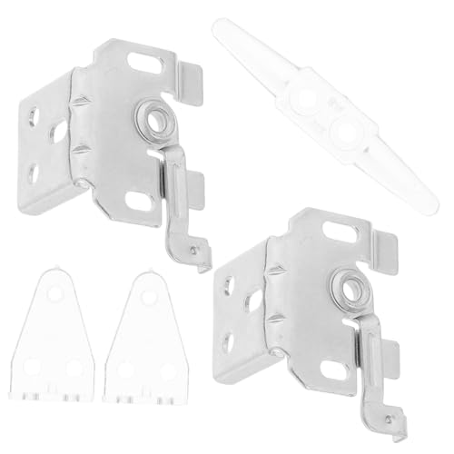 Vaguelly 1 Satz Jalousie Halterung Set mit Windschutz Spider Code Zubehör für Fensterdekoration Metall Installationshaken für Verschiedene Jalousien Schrauben und Wanddübel von Vaguelly