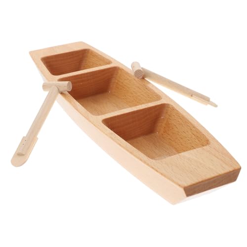 Vaguelly Holzboot Modell Realistische Miniatur Bootsmodelle Aus Holz Bootsmodell Dekoration Naturbelassenes Holzboot Handwerk Langlebiges Bootsspielzeug Für Sammler Und Heimdekoration von Vaguelly