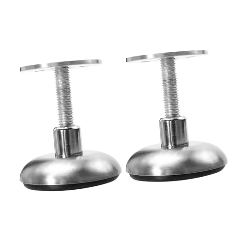 Vaguelly 1 Satz Verstellbare Möbelbeine Robuste Sofafüße für Schränke Tische und Möbel Höhenverstellbar Stahlfarbe Mit Filzgleitern für Bodenschutz Vaguelly 1 Satz Verstellbare Möbelbeine Robuste Sofafüße für Schränke Tische und Möbel Höhenverstellbar Stahlfarbe Mit Filzgleitern für Bodenschutz von Vaguelly