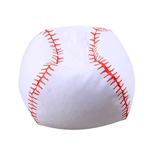 Vaguelly 1 Stück Bean Bag Sitzsack Bezug für Kuscheltiere im Baseball Design Atmungsaktiv und Waschbar zur Aufbewahrung für Dekoration des Spielzimmers von Vaguelly