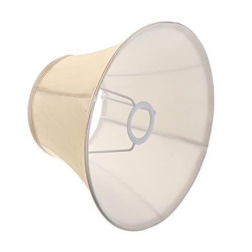 Vaguelly 1 Stück Beige Stoff Lampenschirm für Stehlampe Wandleuchte und Deckenlampe Ersatzlampe für Warmes Passend für Fassung als von Vaguelly