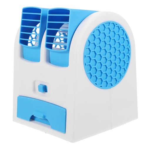 Vaguelly 1 Stück Mini Tragbarer Desktop mit Luftkühlerfunktion für Zuhause und Büro Verstellbar Leiser Betrieb Verbesserte Kühlleistung Blau Vaguelly 1 Stück Mini Tragbarer Desktop mit Luftkühlerfunktion für Zuhause und Büro Verstellbar Leiser Betrieb Verbesserte Kühlleistung Blau von Vaguelly