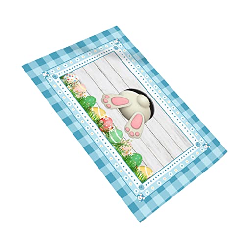 Vaguelly 1 Stück Osterteppich fleckerlteppich bodenmatte Wohnzimmer Mode Badezimmer Bodenmatte dekorativer Teppich für zu Hause Hauseingangsmatte Polyester Sky-Blue Vaguelly 1 Stück Osterteppich fleckerlteppich bodenmatte Wohnzimmer Mode Badezimmer Bodenmatte dekorativer Teppich für zu Hause Hauseingangsmatte Polyester Sky-Blue von Vaguelly