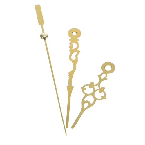 Vaguelly 10 Sätze Metall Uhrzeiger für Wanduhren Elegante Klassische Zeiger Einfache Installation für Reparatur Ersatz oder DIY Uhrenprojekte von Vaguelly