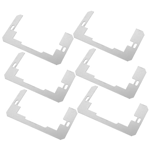 Vaguelly 10 Stück Metall Wandplatten Abstandshalter für Elektroinstallation und Nivellierung von Steckdosen Geeignet für Trockenbauwände Langlebige und Vielseitige Anwendung Vaguelly 10 Stück Metall Wandplatten Abstandshalter für Elektroinstallation und Nivellierung von Steckdosen Geeignet für Trockenbauwände Langlebige und Vielseitige Anwendung von Vaguelly