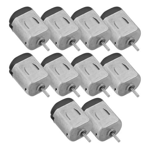 Vaguelly 10 Stück Mini Getriebemotor Teiliges für Diy Kleine Ventilatoren Wissenschaftsprojekte für Modelle von Autos und Booten Vaguelly 10 Stück Mini Getriebemotor Teiliges für Diy Kleine Ventilatoren Wissenschaftsprojekte für Modelle von Autos und Booten von Vaguelly