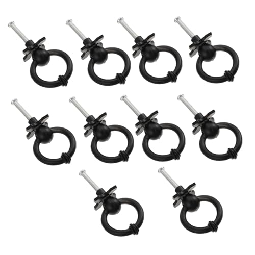 Vaguelly 10 Stück Möbelgriffe aus Zinklegierung Einzelnes Loch Schwarze Schrankgriffe für Küchenschränke und Kleiderschränke Inklusive Schrauben Rostfrei Einfach zu Montieren Vaguelly 10 Stück Möbelgriffe aus Zinklegierung Einzelnes Loch Schwarze Schrankgriffe für Küchenschränke und Kleiderschränke Inklusive Schrauben Rostfrei Einfach zu Montieren von Vaguelly