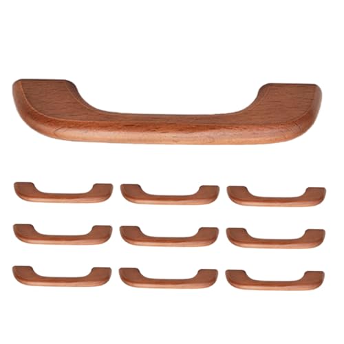 Vaguelly 10 Stück Teiliges Holzschubladengriffe aus Massivem Holz Vintage Stil Möbelgriffe für Küchenschränke Kommoden Kleiderschränke Einfache Montage Robust und Vielseitig Einsetzbar von Vaguelly