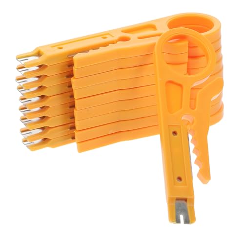 Vaguelly 10 Stück Teiliges Mini Abisolierwerkzeug Crimpzange und Kabelschuh Abisolierzange aus Robustem Abs für Utp Stp Telefon und Datenkabel Handlich und Sicher mit Fingerhalter für Vaguelly 10 Stück Teiliges Mini Abisolierwerkzeug Crimpzange und Kabelschuh Abisolierzange aus Robustem Abs für Utp Stp Telefon und Datenkabel Handlich und Sicher mit Fingerhalter für von Vaguelly