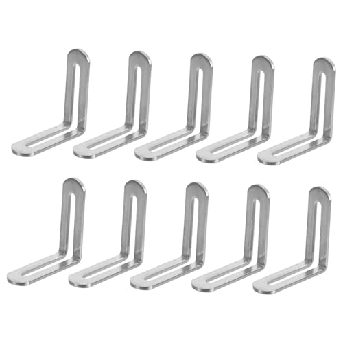 Vaguelly 10 Stück Teiliges Verstellbare Förmige Eckwinkel für Schränke und Möbel Flexible Verbindungen für Vielseitige Anwendungen Langlebige und Stabile Halterungen Vaguelly 10 Stück Teiliges Verstellbare Förmige Eckwinkel für Schränke und Möbel Flexible Verbindungen für Vielseitige Anwendungen Langlebige und Stabile Halterungen von Vaguelly