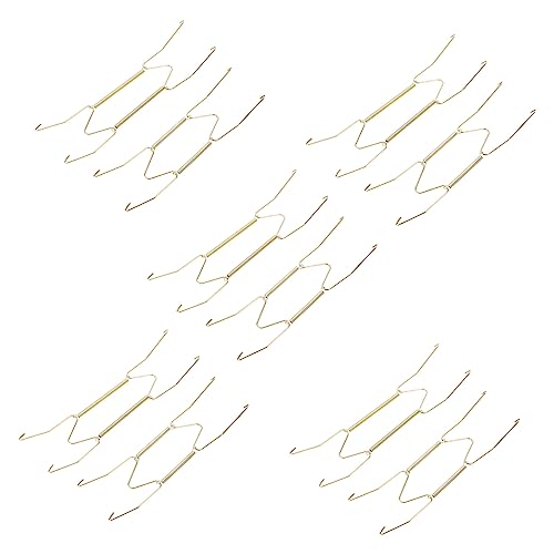 Vaguelly 10 Stück Teiliges Wand Tellerhalter Federstahl Unsichtbare Teller Aufhänger für Dekorative Geschirr Geeignet für Ausstellungen Galerien Büro und Wohnräume Vaguelly 10 Stück Teiliges Wand Tellerhalter Federstahl Unsichtbare Teller Aufhänger für Dekorative Geschirr Geeignet für Ausstellungen Galerien Büro und Wohnräume von Vaguelly