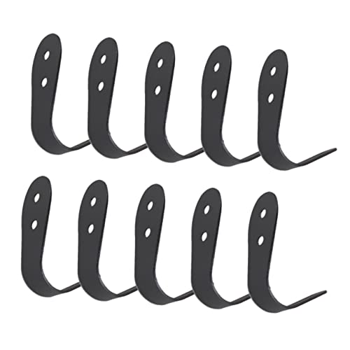 Vaguelly 10 Stück Wandmontierte Kleiderhaken aus Robuste Wandhaken für Handtücher Schals und Mäntel für Eingangsbereich Badezimmer und Schlafzimmer Vaguelly 10 Stück Wandmontierte Kleiderhaken aus Robuste Wandhaken für Handtücher Schals und Mäntel für Eingangsbereich Badezimmer und Schlafzimmer von Vaguelly