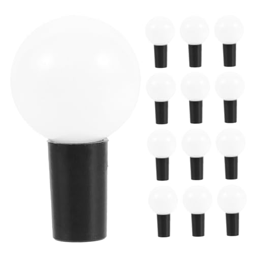 Vaguelly 100 Stück LED Lampenschirm Kugelform Ersatz für Lichterketten Vielseitig Einsetzbar für Party Garten und Hochzeit Einfache Montage Kompatibel mit LED Fairy Lights von Vaguelly