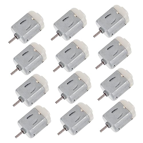 Vaguelly 12 Stück Mini Dc Motor Robuste Mikromotoren für Spielzeugautos und Mini Ventilatoren Leicht und Einfach zu Montieren für DIY Projekte und Wissenschaftliche Experimente Vaguelly 12 Stück Mini Dc Motor Robuste Mikromotoren für Spielzeugautos und Mini Ventilatoren Leicht und Einfach zu Montieren für DIY Projekte und Wissenschaftliche Experimente von Vaguelly