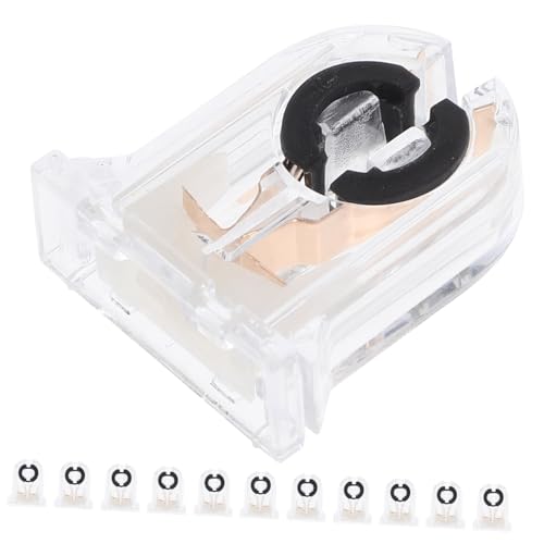 Vaguelly 12 Stück Teiliges LED Lampensockel Transparent nicht Überbrückter Fluoreszenzlampenhalter Kompatibel mit Alten Röhren Einfache Installation Moderner Schlanker Vaguelly 12 Stück Teiliges LED Lampensockel Transparent nicht Überbrückter Fluoreszenzlampenhalter Kompatibel mit Alten Röhren Einfache Installation Moderner Schlanker von Vaguelly