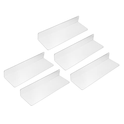 Vaguelly 15Stücke Kunststoff Organizer Trennwände Für Supermärkte Kleiderschränke Transparentes Design Zur Sortierung Von Lebensmitteln Snacks Für Ordnung von Vaguelly