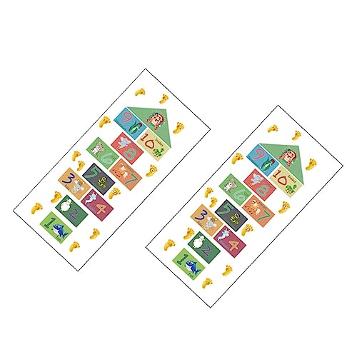 Vaguelly 1Satz Hopse Aufkleber für Kinderzimmer Selbstklebende Bodenaufkleber mit Lustigen Cartoon Mustern für Spielbereiche und Leicht Anzubringen Fördert Vaguelly 1Satz Hopse Aufkleber für Kinderzimmer Selbstklebende Bodenaufkleber mit Lustigen Cartoon Mustern für Spielbereiche und Leicht Anzubringen Fördert von Vaguelly
