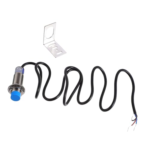 Vaguelly 1Satz Induktiver Näherungsschalter Sensor Draht Npn für Berührungslose Erkennung von Objekten mit LED Anzeige Schutz vor Polarity Reversal und von Vaguelly