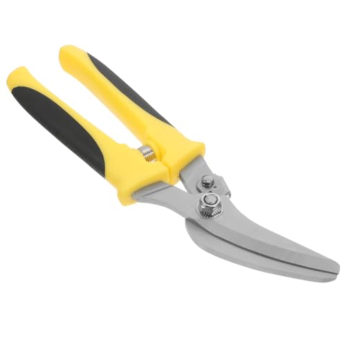 Vaguelly 1Stück Blechschneider Ergonomische Metallblechschere mit Rutschfestem Griff für Teppiche Aluminiumblech Hohe Langlebigkeit von Vaguelly