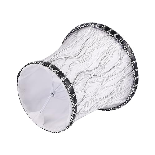 Vaguelly 1Stück Stoff Lampenschirm für Kronleuchter Retro Design Schützt vor für Schlafzimmer und Wohnzimmer Hochwertige Verarbeitung von Vaguelly