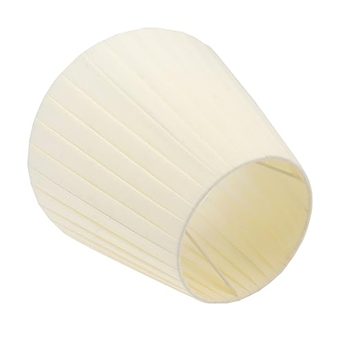 Vaguelly 1Stück Tischlampe Abdeckung Kreative DIY Plissee Lampe für Schlafzimmer und Wohnzimmer Handgefertigt Stabil und Warmes Diffuses Licht Einfach von Vaguelly