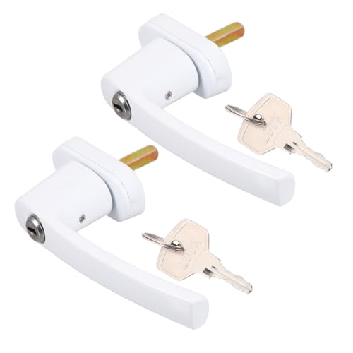 Vaguelly 2 Sätze Abschließbare Aluminium fenstergriffe Langlebig und Praktisch Einfach zu Montieren Geeignet für Upvc Fenster Terrassentüren mit Schlüssel für Haushalt Büro Zufällige Farbe Vaguelly 2 Sätze Abschließbare Aluminium fenstergriffe Langlebig und Praktisch Einfach zu Montieren Geeignet für Upvc Fenster Terrassentüren mit Schlüssel für Haushalt Büro Zufällige Farbe von Vaguelly