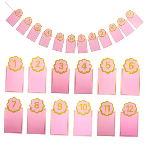 Vaguelly 2 Sätze Geburtstagsbanner Fotoframe Wimpelkette für Geburtstag Dekoration für Jungen aus Robustem Zeigt die Entwicklung von Jahr Vaguelly 2 Sätze Geburtstagsbanner Fotoframe Wimpelkette für Geburtstag Dekoration für Jungen aus Robustem Zeigt die Entwicklung von Jahr von Vaguelly