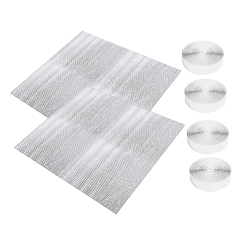 Vaguelly 2 Sätze Isolierte Aluminium-dachboden-lüfterabdeckung Wetterfeste Deckenventilator-abdichtung Langlebige Belüftungsabdeckung für Dachboden Garage Wohnmobil Silber Vaguelly 2 Sätze Isolierte Aluminium-dachboden-lüfterabdeckung Wetterfeste Deckenventilator-abdichtung Langlebige Belüftungsabdeckung für Dachboden Garage Wohnmobil Silber von Vaguelly