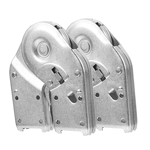 Vaguelly 2 Stück Aluminium Klappleiter Scharniere für Stufenleiter Ersatzkit mit Fischgrätenmuster Installieren Geeignet für Heimwerker und Bauprojekte von Vaguelly