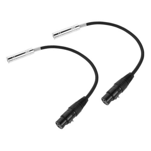 Vaguelly 2 Stück Audio Konvertierungskabel Lautsprecher Audiokabel Trs Mikrofon Patchkabel Xlr Kabel Mikrofonadapter Klinke Professionelles Audiokabel Vaguelly 2 Stück Audio Konvertierungskabel Lautsprecher Audiokabel Trs Mikrofon Patchkabel Xlr Kabel Mikrofonadapter Klinke Professionelles Audiokabel von Vaguelly