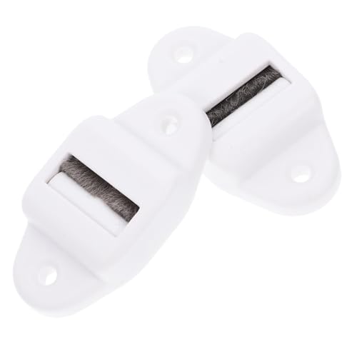 Vaguelly 2 Stück Belt Guide Roller aus Robustem Kunststoff Fenster Gurt Rollladen Führungsschiene Gardinenröllchen für Sanftes Gleiten und Einfache Einhängung von Vaguelly