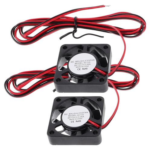 Vaguelly 2 Stück Drucker Lüfter Radial Gebläse mit Hydraulischem Lager Leiser Kühlventilator für Effektive Wärmeableitung Geeignet für Drucker und Heizkörper Vaguelly 2 Stück Drucker Lüfter Radial Gebläse mit Hydraulischem Lager Leiser Kühlventilator für Effektive Wärmeableitung Geeignet für Drucker und Heizkörper von Vaguelly